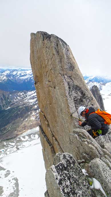 Ben checking out Rappel #2