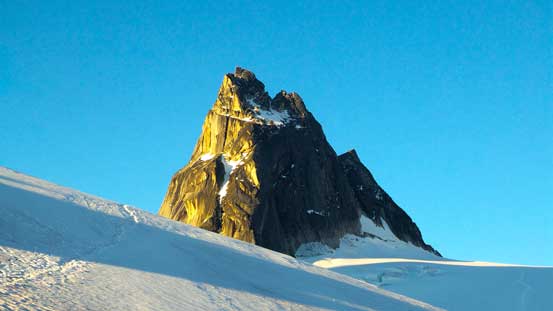 Our objective, Pigeon Spire