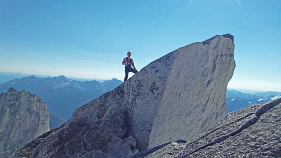 Ferenc approaching the true true summit