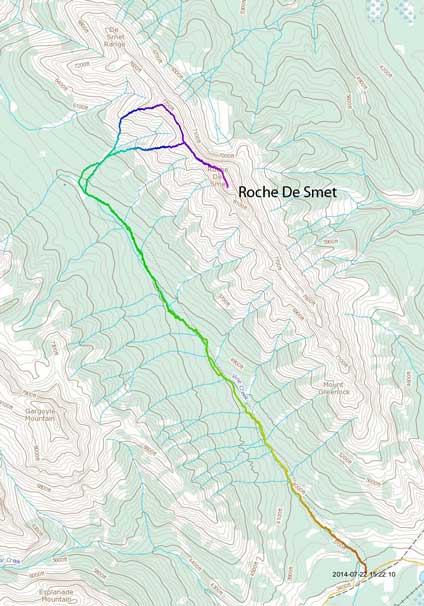 Roche De Smet scramble route
