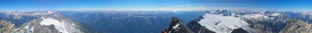 Summit Panorama. Click to view large size.
