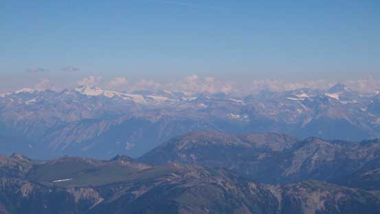 From Lyells to Forbes on the horizon - giants in the central Rockies