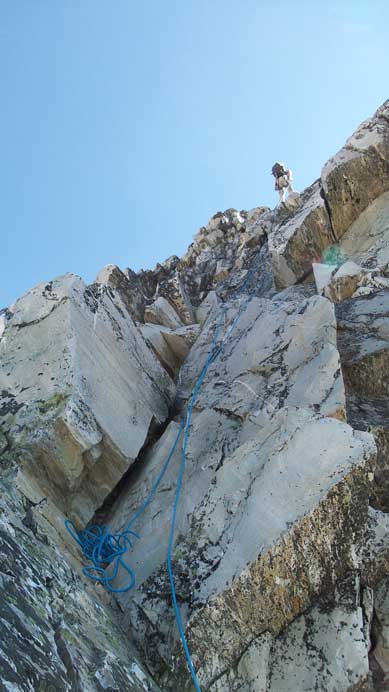 Ben rapping the official Rappel #4 (our second rappel)