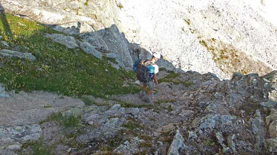 Back to the descent. 