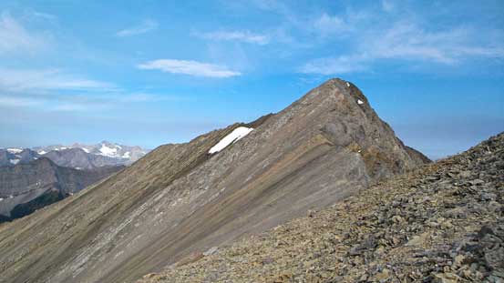 The traverse to true summit