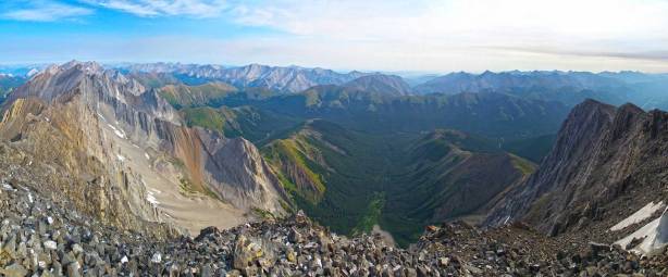 Panorama looking east. Click to view large size.