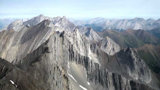And, the striking mountain ranges