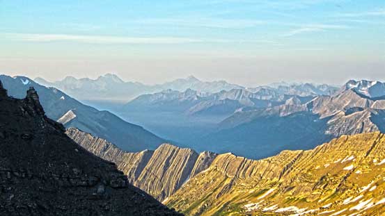 Looking deeply south towards Mt. Harrison.
