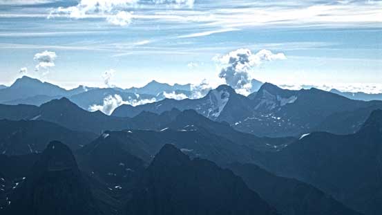 Mt. Sarrail and Mt. Foch in the distance