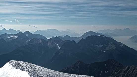 Another sea of peaks. This is looking south