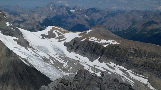 Mt. Prince George, our objective for the next day