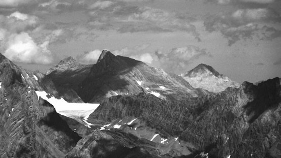 Mt. French and Haig Glacier