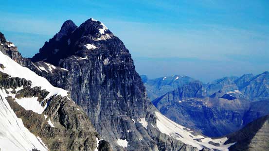 A closer view of Mt. Prince John