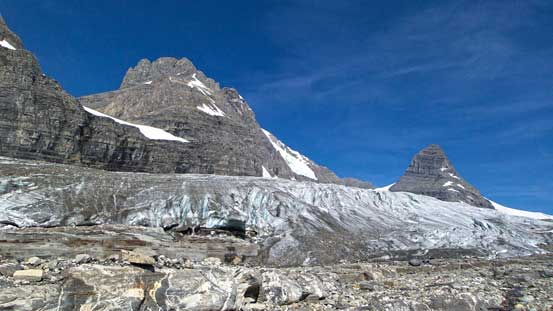 Leaving the glacier behind