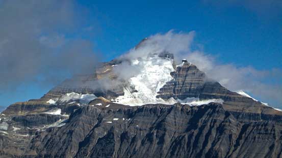 A zoomed-in view of Whitehorn