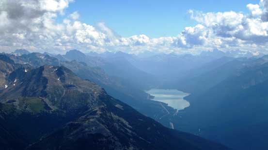 Moose Lake way in the distance