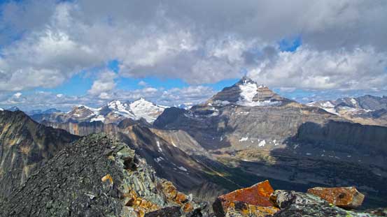 Mt. Longstaff and Whitehorn Mountain