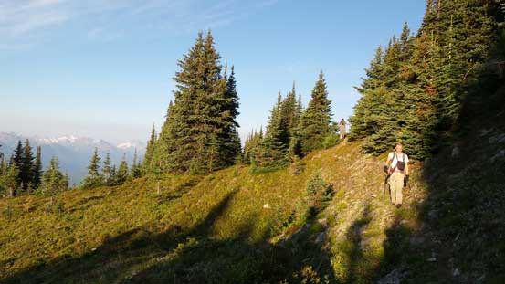 Elevation loss from top of a hill