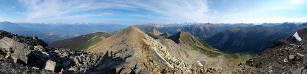 Panorama view from Carson's Peak. Click to view large size.