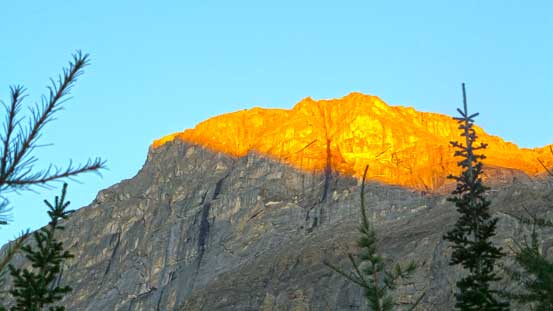 Alpenglow on Piggy Plus.