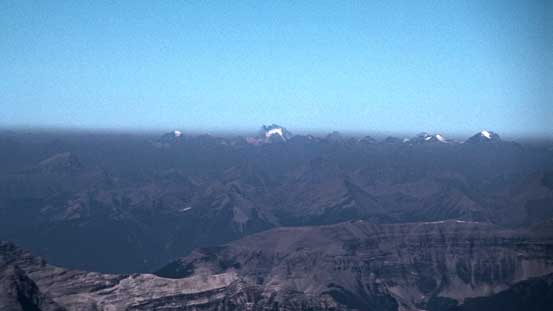 Even the Howser Towers were trying to stick their heads through the smoke