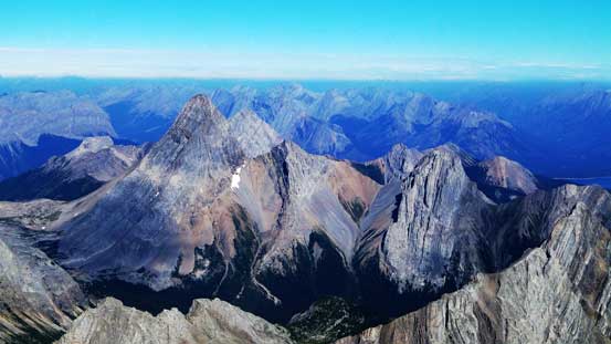 Mt. Birdwood, Pig's Tail and Commonwealth Peak