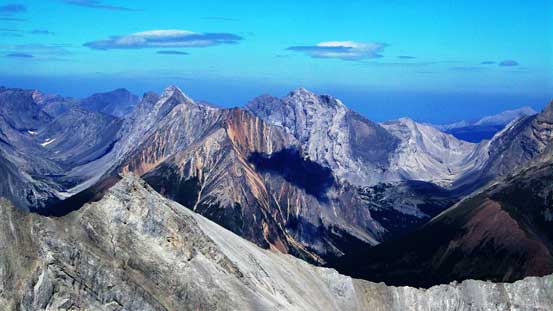 Mt. James Walker across Smith Dorrien Valley