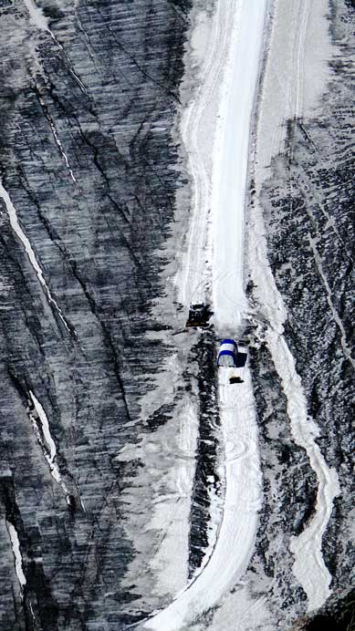 A close-up look at the training facility