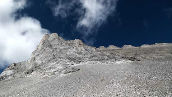 Looking back at Mt. Jellicoe
