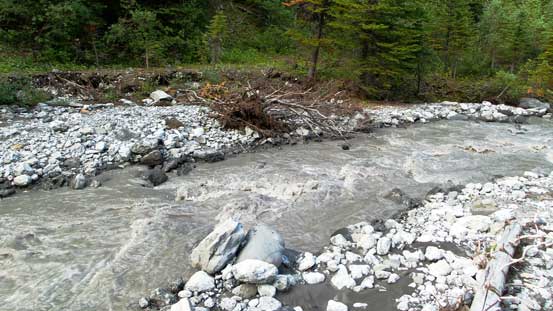 The muddy French Creek