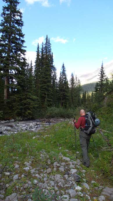 Doug on the depproach