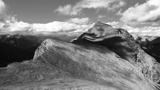 Mt. Folk - our objective for the next day