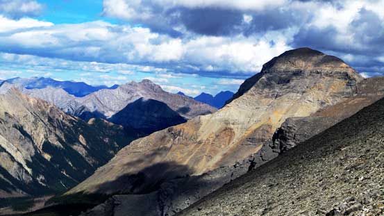 Smith Peak - our objective for the 3rd day