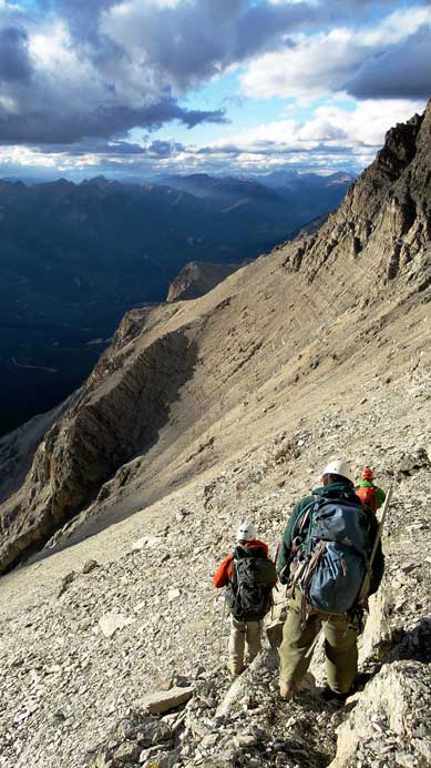 Back to the long side-hill bashing