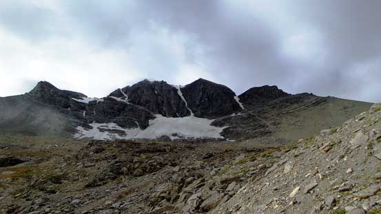 The north face of Mt. Harrison