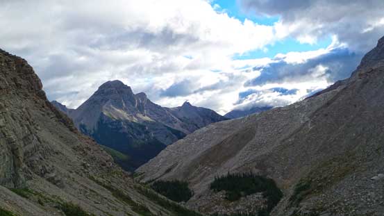 Looking back towards Mt. Splendid