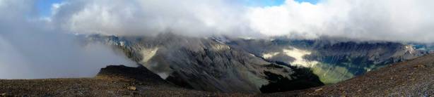 As far as the summit view we got. Click to view large size.