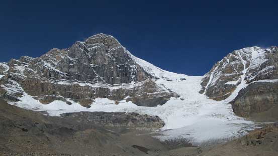 Mt. Woolley and Diadem seen from the previous day.