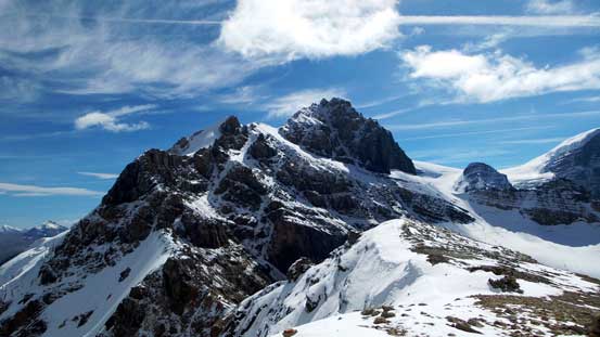 Cresting Woolley Shoulder, looking towards Engelhard and Cromwell