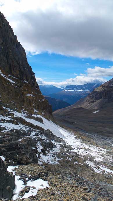 Well, we had to keep descending to the valley floor then...