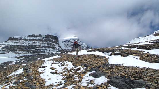 Ben losing height form Lloyd McKay Hut