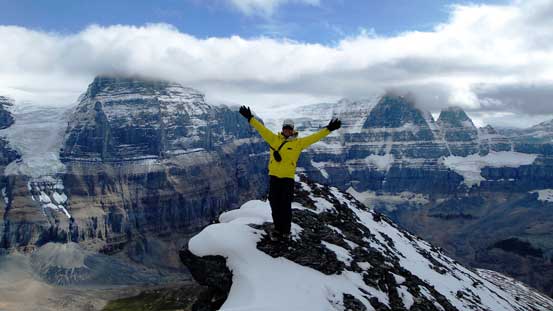 Me on the summit of Little Alberta