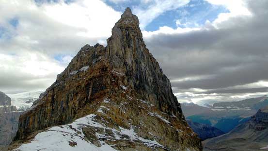 The north ridge of Little Alberta - has it been climbed?