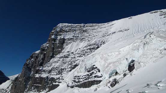 The East face of Mt. Woolley dominates the view here