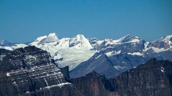 Mt. Hooker and Serenity Mountain on the Hooker Icefield - an area I'd like to explore
