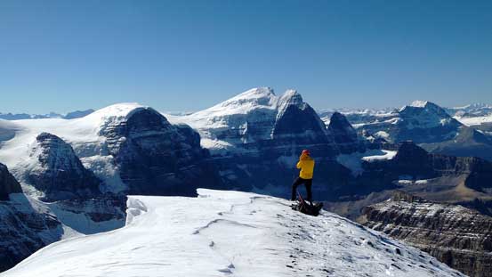 Vern taking in the views.