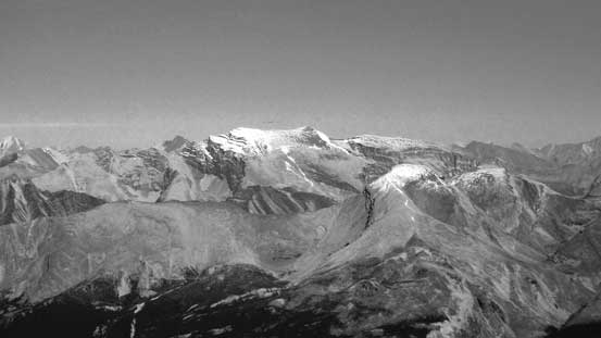 Poboktan Mountain is another big one I'd like to ascend. 