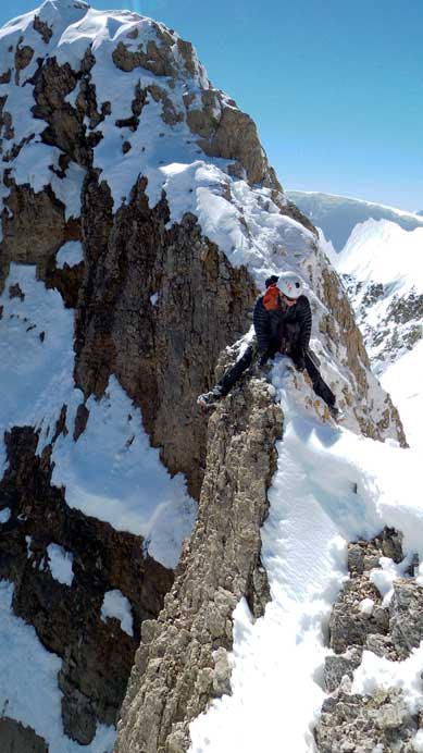 Au-chavel was the best technique for the crux moving.. 