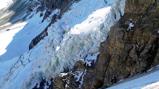 Impressive seracs as always