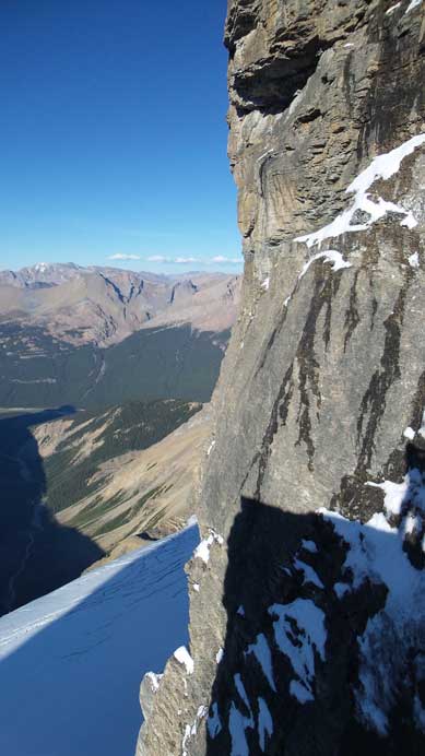 On the ridge now, we were treated with nice views